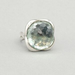 David Yurman 20mm Prasiolite Continuance Ring